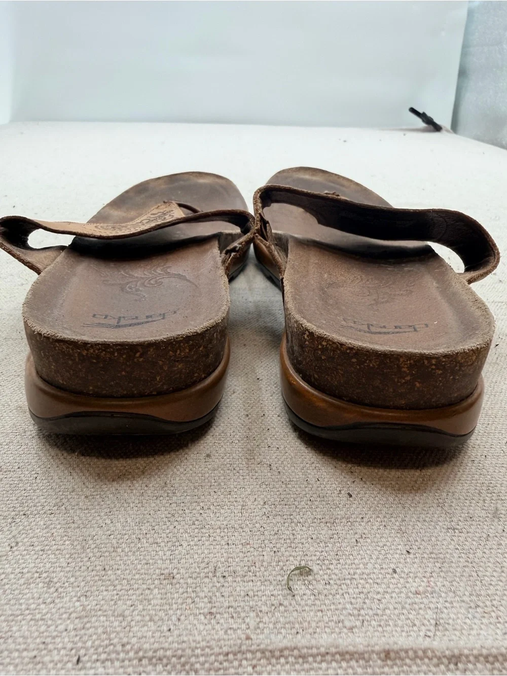 Dansko Brown Leather Women's Sandals Size 39